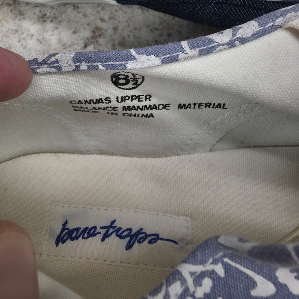 Lot of 8 Vintage Canvas Sneakers Liz Claiborne Bare Traps 8.5 9 Retro 90s - Picture 15 of 16